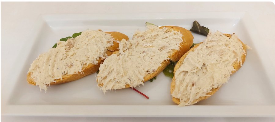 Crostini di baccalà mantecato