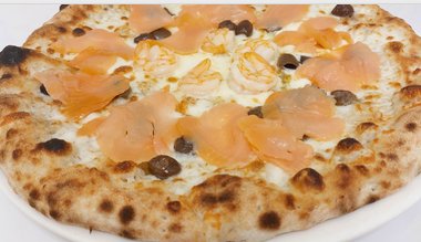 Salmone e mazzancolle