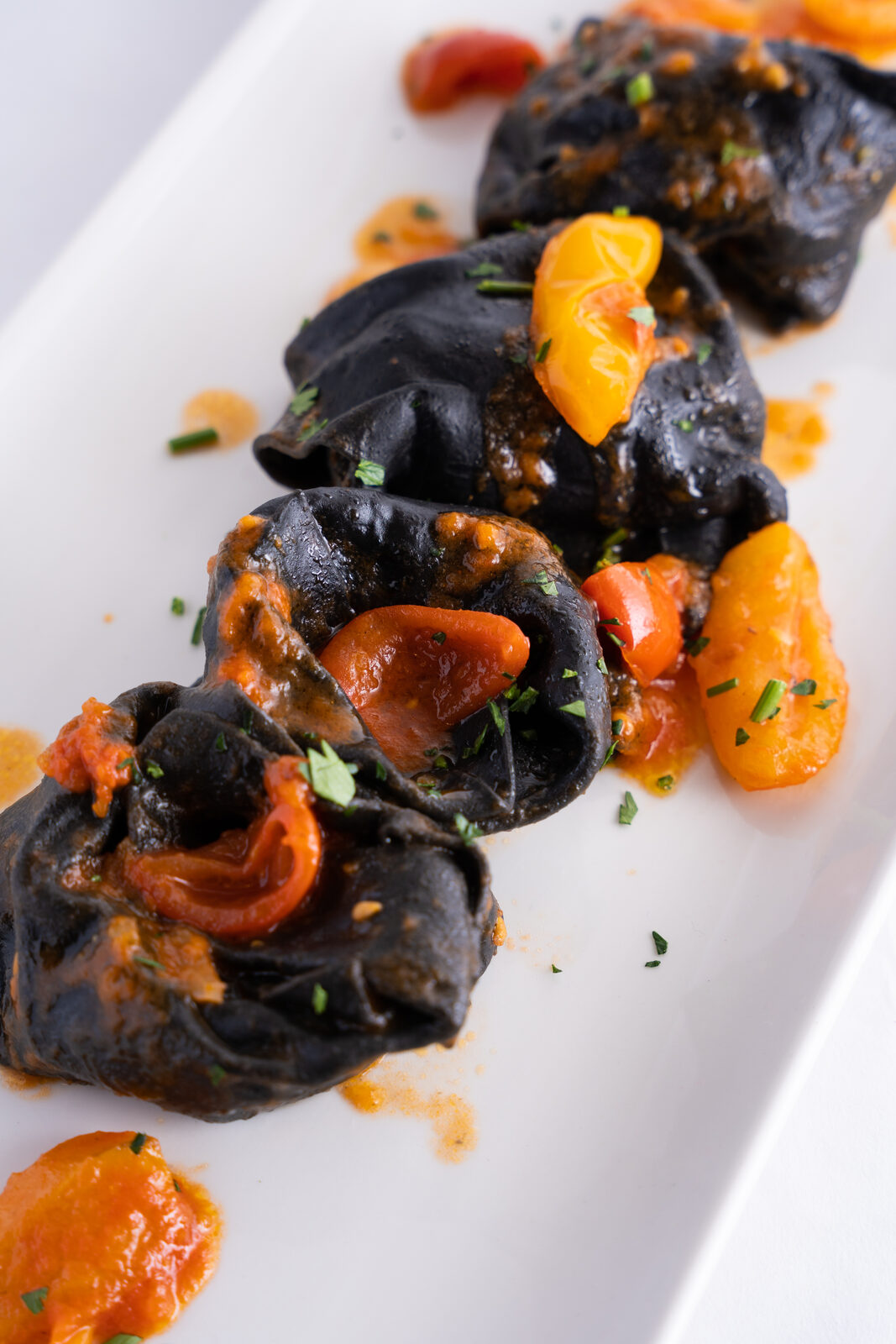 Tortelli al branzino